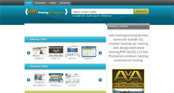 Desktop Screenshot of hothostingcoupons.com